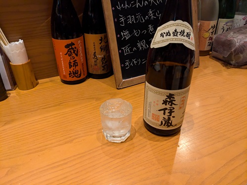 焼酎森伊蔵